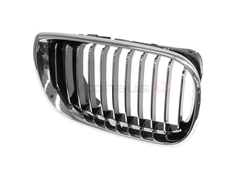 51137042962 Genuine BMW Grille; Right; Chrome Grille and Trim