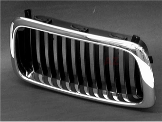51138125812 Genuine BMW Grille; Front Right with Black Center