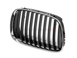 51138159316 Genuine BMW Grille; Front Right; Black