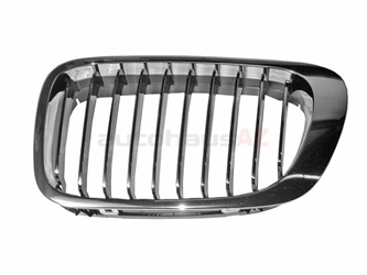 51138208685 Genuine BMW Grille; Left; Chrome Grille and Trim