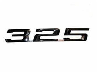 51141960225 Genuine BMW Emblem; Logo 325 For Rear Decklid