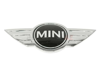51142754972 Genuine Mini Emblem; MINI Logo Emblem for Hood