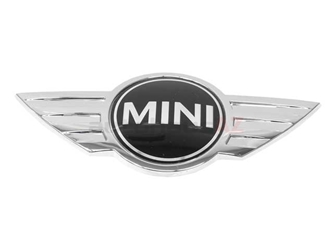 51142754973 Genuine Mini Emblem; MINI Logo Emblem for Hood