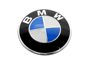 51147057794 Genuine BMW Emblem; BMW Roundel; 82mm Diameter