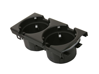 51168217953 URO Parts Cup Holder; In Center Console, Black