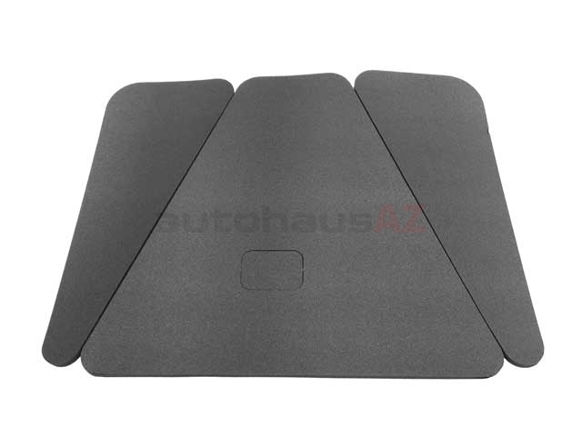 51481972245 Genuine BMW Hood Insulation Pad; 3 Piece Set; Left, Right, and Center