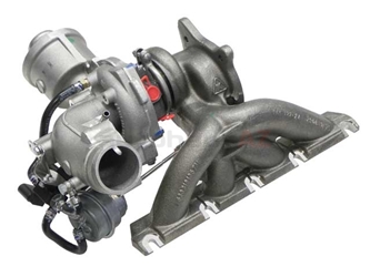 53039880106 Borg Warner Turbocharger; With Exhaust Manifold