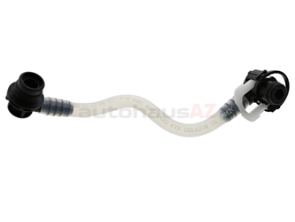 6050701432 Genuine Mercedes Fuel Line With Fittings; Thermostat to Prefilter