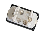 61311387916 Genuine BMW Power Window Switch; Without Tip Switch Function; White Terminal Housing