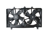 621810 TYC Dual Radiator and Condenser Fan Assembly