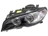 63127165907 Automotive Lighting Headlight; Left Halogen Assembly with White Turn Signal