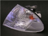 63136902769 Automotive Lighting Turn Signal Light; Front Left White Euro Lens Assembly; Sedan/Wagon
