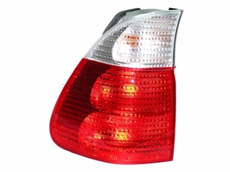 63217158393 ULO Tail Light; Left on Fender; With White Turn Signal