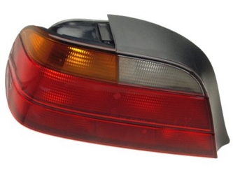 63218360081 Genuine BMW Tail Light; Left Assembly with Amber Turn Signal
