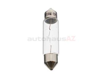 6411 Hella Multi Purpose Light Bulb; 12V/10W; 42mm (1-5/8 inch) Tube Type