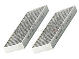 64110008138 Mann Cabin Air Filter Set; With Activated Charcoal, SET OF 2