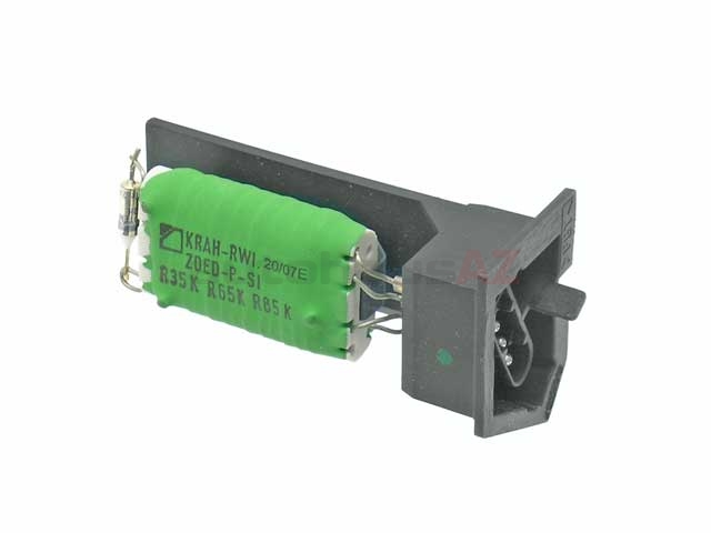 64118391749 Mahle Behr Blower Motor Resistor/Regulator; With 4 Pin Connector