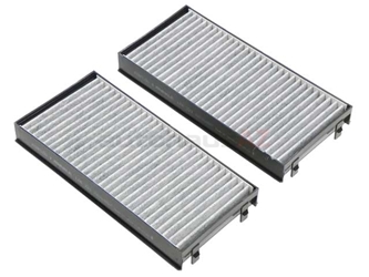64316945586 Mahle Cabin Air Filter Set; With Activated Charcoal; Set of 2