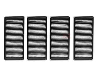 64319159606 Micronair Cabin Air Filter Set; With Activated Charcoal; SET of 4