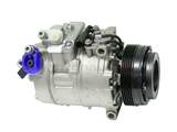64526911340 Denso New AC Compressor; Complete with Clutch