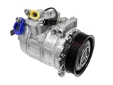 64529122618 Denso New AC Compressor; New; w/ Clutch
