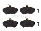 6N0698151A Pagid Brake Pad Set; Front; OE Compound