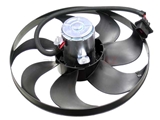 6X0959455F Febi-Bilstein Engine Cooling Fan Assembly; Left; Complete Fan Assembly (Motor with Blades); 345mm 250/60W