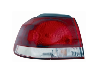 VW2804106 Depo Tail Light Assembly; Left Outer