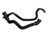 8E0121049N Genuine Audi Radiator Coolant Hose; Radiator to Thermostat and Expansion Tank