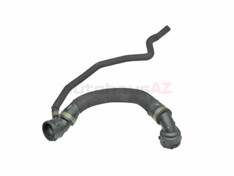 8E0121101J Genuine Audi Radiator Coolant Hose; Upper; To Pipe and Expansion Tank