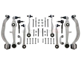 8E0498510MY Meyle HD Suspension Control Arm Kit; Front 12 Piece Kit With Hardware; Heavy Duty Version