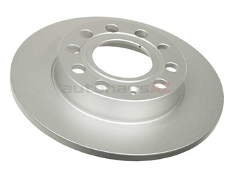 8E0615601P ATE Coated Disc Brake Rotor; Rear ; 245x10mm Solid Without Integral Hub