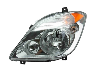 9068201561 Genuine Mercedes Headlight Assembly; Left; Halogen; With Bulbs