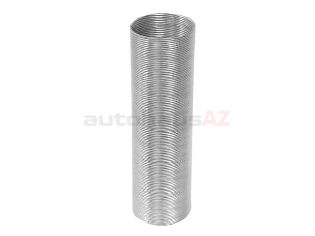 91121155300 O.E.M. Hot Air Duct; Left Side; Engine to Heat Exchanger; Aluminum; 60x220mm