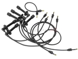 91160906100 Beru Spark Plug Wire Set; OE Type with Coil Wire