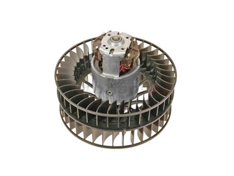 91162490600 Genuine Porsche Blower Motor; Complete Motor and Fan Assembly for AC Evaporator