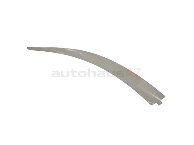 94455932300 German Stone Guard; Left Quarter Panel; Rear Section, Clear Decal