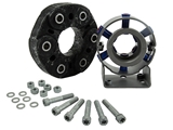 95542102015SUP European Parts Solution Drive Shaft Center Support; Support Assembly Kit with Flex Disc
