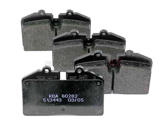 96535293904 Textar Brake Pad Set; OE Compound, Front