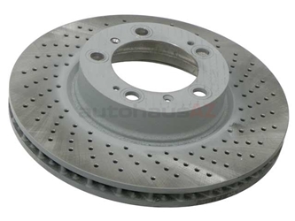 99635140601 Sebro Coated Disc Brake Rotor; Front Right; Directional; Vented