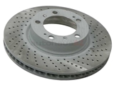 99635140601 Sebro Coated Disc Brake Rotor; Front Right; Directional; Vented