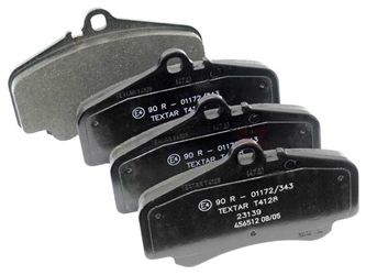 99635194912 Textar Brake Pad Set; Front; OE Compound