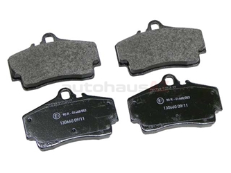 99635293903 Textar Brake Pad Set; Rear; OE Compound