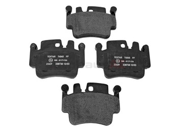 99635294902 Textar Brake Pad Set; Front OE Compound