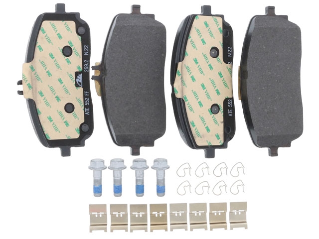 0004203905 ATE Ceramic Brake Pad Set; Front