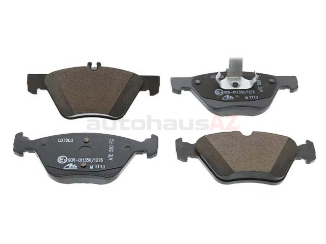 0044200720 ATE Ceramic Brake Pad Set; Front