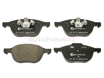 30793618 ATE Ceramic Brake Pad Set; Front