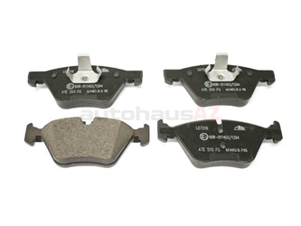 34116771868 ATE Ceramic Brake Pad Set; Front