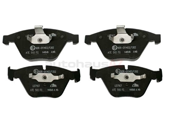 34116794915 ATE Ceramic Brake Pad Set; Front