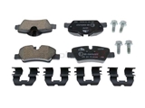 34216871300 ATE Ceramic Brake Pad Set; Rear